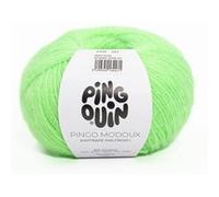 Pelote de Laine et Mohair PINGO MODOUX - Douceur et Style Réunis - Pingouin(...) - Vert Fluo Vert Fluo G