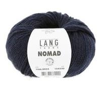 Pelote de laine et yak NOMAD - 25gr - Lang Yarns - Laine extrafine & yak naturel - Luxe rustique pour tricots nomades(...) - 0025 Bleu 0025 Bleu G