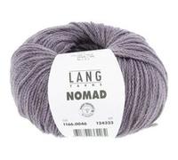 Pelote de laine et yak NOMAD - 25gr - Lang Yarns - Laine extrafine & yak naturel - Luxe rustique pour tricots nomades(...) - 0046 violet 0046 violet G