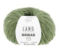 Pelote de laine et yak NOMAD - 25gr - Lang Yarns - Laine extrafine & yak naturel - Luxe rustique pour tricots nomades(...) - 0017 Vert 0017 Vert G