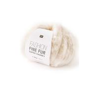 Pelote de laine Fashion Fine Fur Super Chunky - Rico Design 01 Ecru - 01 Ecru 01 Ecru