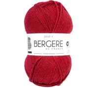 Pelote de laine - Grenat - 50% Laine 50% acrylique - Bergère de France - Idéale 4