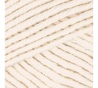 Pelote de laine mérinos Drops Big Merino, 4 ou taille M, Aran, poids 51 g, 80 m (01 blanc cassé)