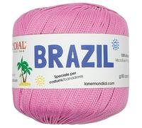 Pelote de laine Mondial, rose, code 618
