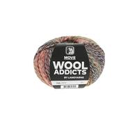 Pelote de laine MOVE - 100 gr - Wool Addict - Spécial chaussettes - Ultra-résistante & respirante(...) - 13 Multicolore