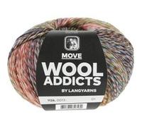 Pelote de laine MOVE - 100 gr - Wool Addict - Spécial chaussettes - Ultra-résistante & respirante(...) - 13 Multicolore 13 Multicolore G