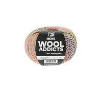 Pelote de laine MOVE - 100 gr - Wool Addict - Spécial chaussettes - Ultra-résistante & respirante(...) - 20 Multicolore