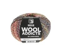 Pelote De Laine Move ¿ 100 Gr - Wool Addict - Spécial Chaussettes - Ultra-Résistante & Respirante. Color : 13 Multicolore Multicolore