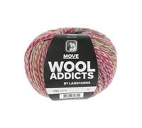 Pelote De Laine Move ¿ 100 Gr - Wool Addict - Spécial Chaussettes - Ultra-Résistante & Respirante. Color : 19 Multicolore Multicolore