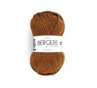 Pelote de laine - Noisette - 50% Laine 50% acrylique - Bergère de France - Idéale 4