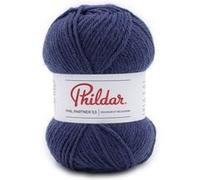Phildar - Pelote de Laine à Tricoter P. PARTNER 3,5 de 50g - 25% ACRYLIQUE,25% LAINE,50% POLYAMIDE - Aig.n°3,5 - Couleur NAVAL