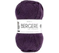 Pelote de laine - Prune - 50% Laine 50% acrylique - Bergère de France - Idéale 4