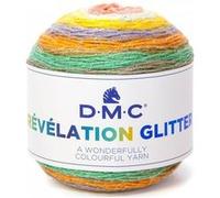 Pelote de laine REVELATION GLITTER pour étoles - DMC Wonder(...) - 502 Jaune 502 Jaune G