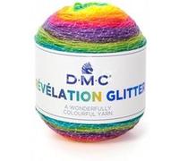 DMC - Révélation - Fil à tricoter multicolore léger, idéal pour des étoles et foulards tendances | 150 grammes - 520 m | Aiguilles et crochet n°4
