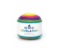 DMC Garn – Fil à tricoter – Révélation – multicolore léger 150 g 520 m aiguilles et crochet n°4 – 202 Jaune