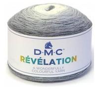 DMC - Révélation - Fil à tricoter multicolore léger, idéal pour des étoles et foulards tendances | 150 grammes - 520 m | Aiguilles et crochet n°4