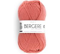 Pelote de laine - Saumon - 50% Laine 50% acrylique - Bergère de France - Idéale 4
