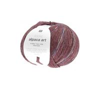 Pelote de Laine Socks Alpaca Art 4 fils - 100g - Rico Design : Chaussettes Douces et Confortables 02 Bordeaux - 02 Bordeaux 02 Bordeaux
