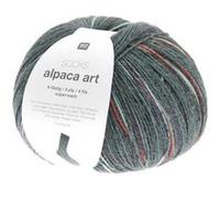 Pelote de Laine Socks Alpaca Art 4 fils - 100g - Rico Design : Chaussettes Douces et Confortables 05 Lierre - 05 Lierre 05 Lierre