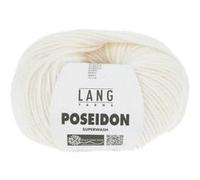 Pelote de laine Vierge Poseidon - Lang Yarns(...) - 02 Ecru 02 Ecru G
