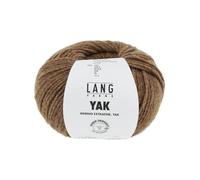 Pelote de laine YAK - Lang Yarns. Color : 0011 Marron
