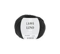 Pelote de lin à tricoter Lino -(...) - 4 Noir