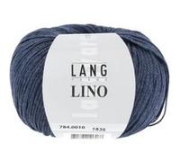 Pelote de lin à tricoter Lino - Lang Yarns(...) - 10 Bleu 10 Bleu G