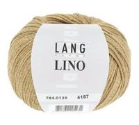 Pelote de lin à tricoter Lino - Lang Yarns(...) - 139 Jaune 139 Jaune G