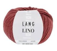 Pelote de lin à tricoter Lino - Lang Yarns(...) - 60 Rouge 60 Rouge G