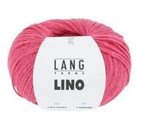 Pelote de lin à tricoter Lino - Lang Yarns(...) - 85 Rose 85 Rose G