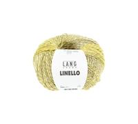 Pelote de lin et coton à tricoter Linello - 100GR - Lang Yarns(...) - 213 Jaune 213 Jaune G
