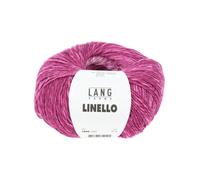 Pelote De Lin Et Coton À Tricoter Linello - 100gr - Lang Yarns. Color : 265 Rose Rose