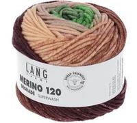 Pelote de MERINO 120 DEGRADE - Lang Yarns(...) - 0010 Marron 0010 Marron