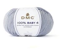 DMC Garn Fil à tricoter et à crocheter 100% Baby 4 109 Bleu