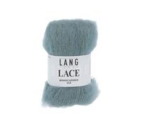 Pelote de Mohair et soie à tricoter LACE - 25 GR - Lang Yarns(...) - 0074 bleu 0074 bleu G