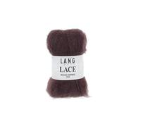 Pelote de Mohair et soie à tricoter LACE - 25 GR -(...) - Aubergine (080)