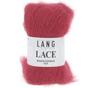 Pelote de Mohair et soie à tricoter LACE - 25 GR - Lang Yarns(...) - Rouge (60) Rouge (60) G
