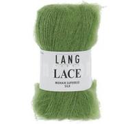 Pelote de Mohair et soie à tricoter LACE - 25 GR - Lang Yarns(...) - Vert (16) Vert (16) G