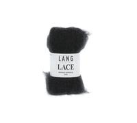 Pelote de Mohair et soie à tricoter LACE - 25 GR -(...) - Noir (04)