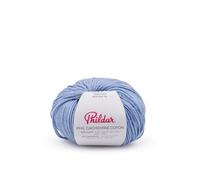 Pelote d'exception PHIL CACHEMIRE COTON -(...) - Bleuet Bleu
