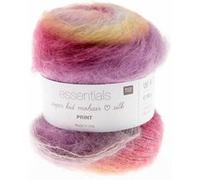 Pelote ESSENTIALS SUPER KID MOHAIR LOVES SILK PRINT 50 gr - Rico Design(...) - 03 Jaune 03 Jaune G