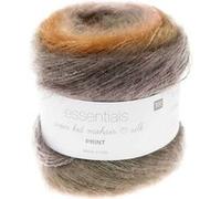 Laine SUPER KID MOHAIR LOVES SILK PRINT, Rico 009 Terra