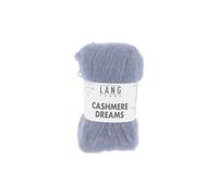 Pelote exceptionnelle Cachemire et Soie CASHMERE DREAMS - 25GR - Lang Yarns(...) - 0033 bleu 0033 bleu G