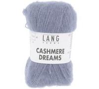 Pelote exceptionnelle Cachemire et Soie CASHMERE DREAMS - 25GR - Lang Yarns(...) - 0033 bleu 0033 bleu G