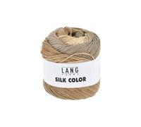 Pelote exceptionnelle de soie SILK COLOR - 100 GR - Lang Yarns(...) - 08 Marron 08 Marron G