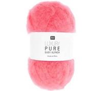 Pelote exceptionnelle LUXURY PURE BABY ALPACA - Rico Design - Le fil 100 % alpaga bébé pour un tricot haut de gamme(...) - 02 Corail 02 Corail G