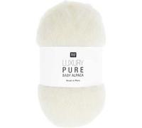 Pelote exceptionnelle LUXURY PURE BABY ALPACA - Rico Design - Le fil 100 % alpaga bébé pour un tricot haut de gamme(...) - 01 Creme 01 Creme G