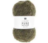 Pelote exceptionnelle LUXURY PURE BABY ALPACA - Rico Design - Le fil 100 % alpaga bébé pour un tricot haut de gamme(...) - 07 Kaki 07 Kaki G