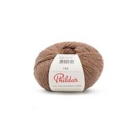 Pelote exceptionnelle Phil Pure Cachemire à tricoter - 25 GR -(...) - Marron Glacé