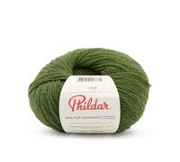 Pelote Exceptionnelle Phil Pure Cachemire À Tricoter - 25 Gr - Phildar. Color : Vert Parfait Vert